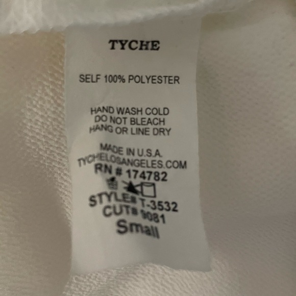 JRoberts Off White Top Size S - Picture 3 of 5